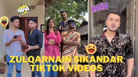 Zulqarnain Sikandar Tiktok Videos With Kanwal L Zulqarnain Funny Tik