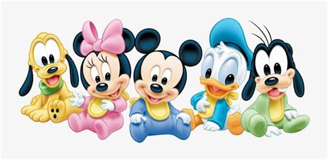 Download Disney Baby Png Baby Mickey Mouse And Friends Hd