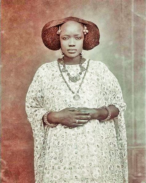 Old Portraits Of Beautiful West African Women Sola Rey