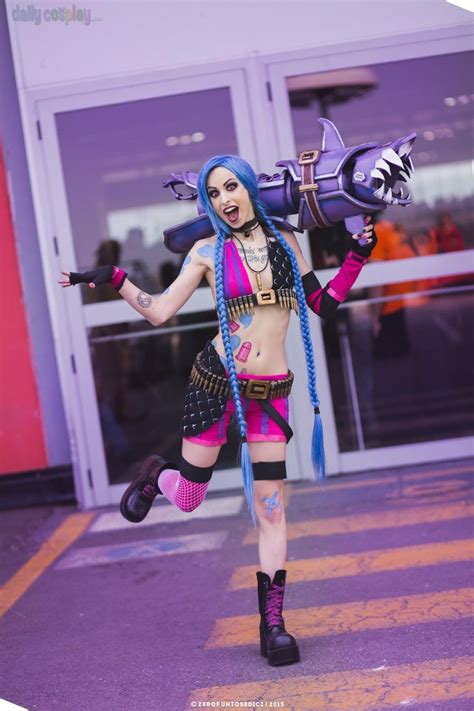 Miss Hatred As Jinx From League Of Legends Jinx League Of Legends League Of Legends Cosplay