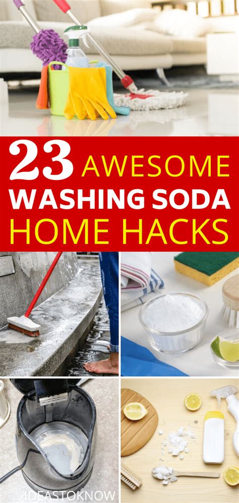 23 Clever Uses Of Washing Soda In 2020 Washing Soda Diy Cleaning