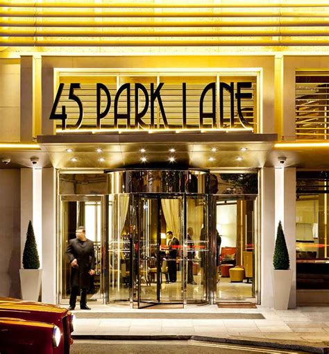 45 Park Lane Hotel The Dorchester Collection London E Architect