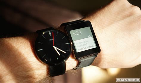Androidreamer Android Wear 44w1 Now Rolling Out To Lg G Watch Moto