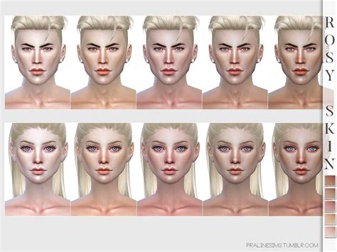 The Sims Resource Ps Rosy Skin