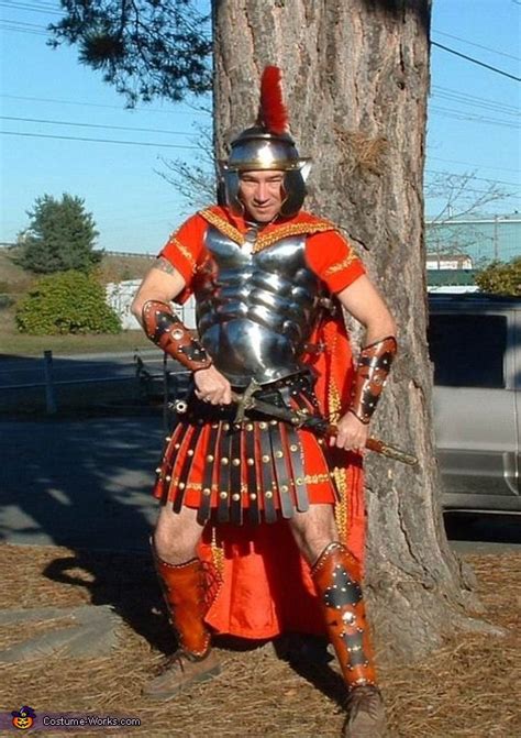 Rome, the capital city of italy. Roman Centurion Guard Costume