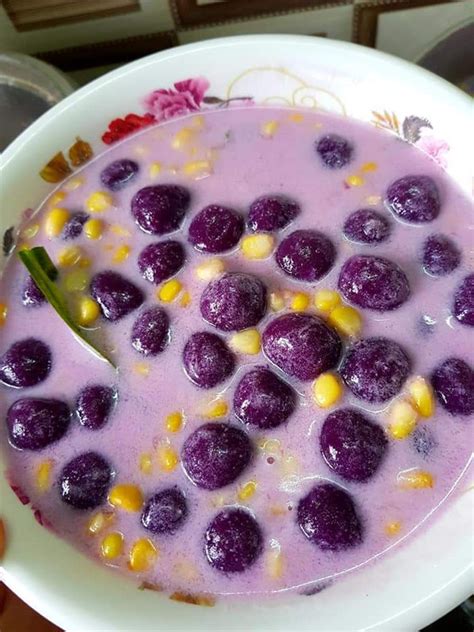 Bubur lembut ini memang cocok jika disantap untuk mengenyangkan sekaligus menghangatkan badan. Resepi Bubur Jagung Dan Ubi Keledek - qKebaya