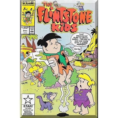 The Flintstone Kids 3 1987 Copper Age Star Comics Fred And Barney