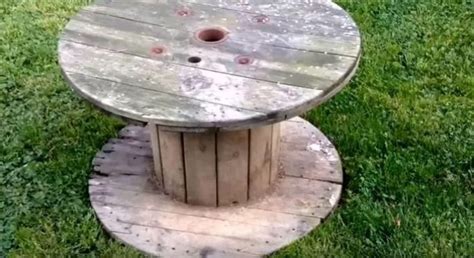 7 Diy Wooden Spool Ideas For The Outdoors Wooden Spools Wooden Spool