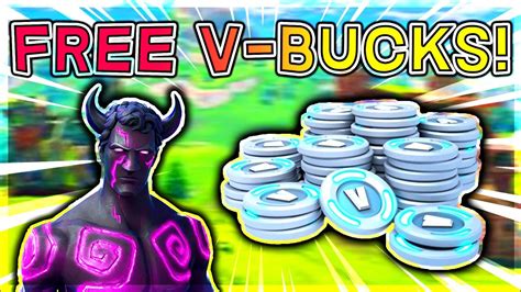 How To Get Free V Bucks In Fortnite Battle Royale Youtube