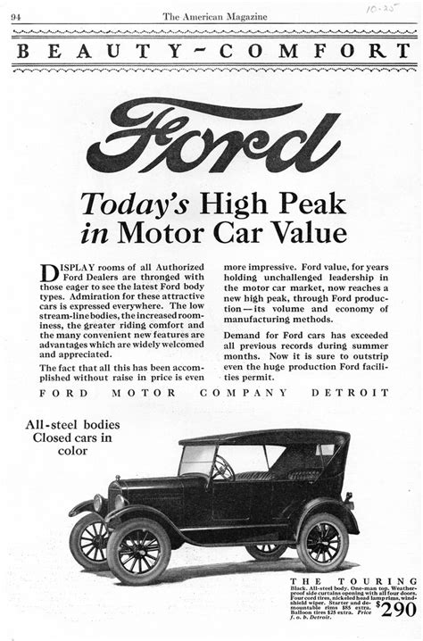 1926 Ford Model T Ad Pg 1 Alden Jewell Flickr