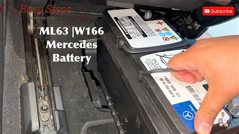 Easy Steps To Upgrade Your Mercedes Ml63 Battery Diy Mercedes Amg