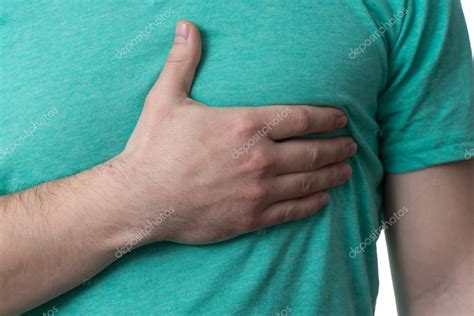Close Up Of Man Having A Heart Attack Stock Photo By ©ibrak 68133099