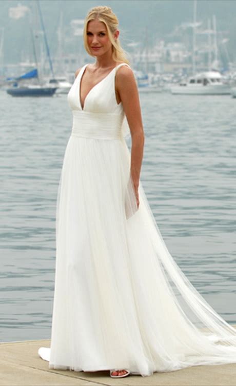 Our tips are as follows: Simple beach wedding dress ideas