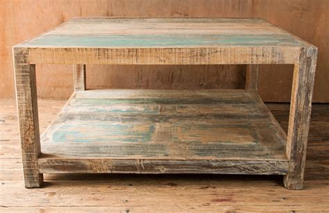 Rustic Distressed Coffee Table Shop Nectar
