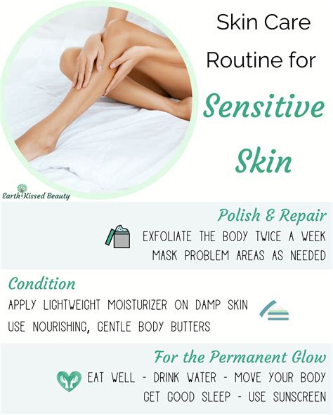 Skincare Routine For Sensitive Skin Body Care Skin Care Skin Care