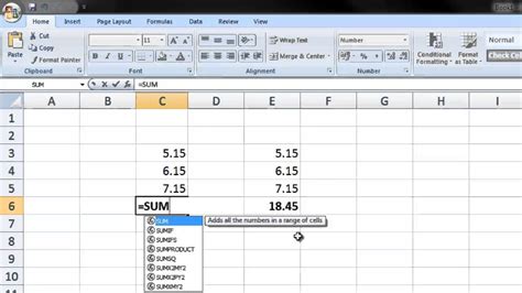 Firstly, you can use the decrease decimal option under the home tab which may. How To Sum Rounded Numbers In Excel - YouTube