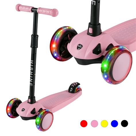 Vokul Kick Scooter For Kids 3 Wheel Scooter For Toddlers Girls And Boys