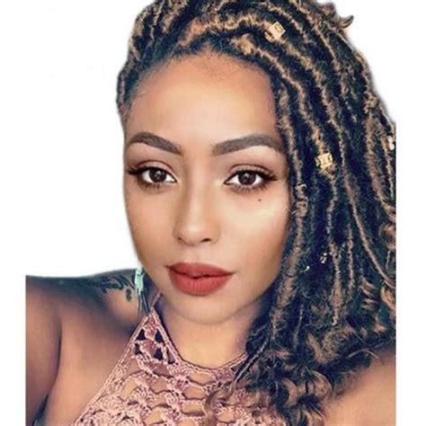 Zury hollywood just released a new crochet goddess loc that mimics the style and curl pattern of the infamous meagan good goddess locs. 2020 Hot Sale! 1Packs 16inches Goddess Faux Dreads Locs ...
