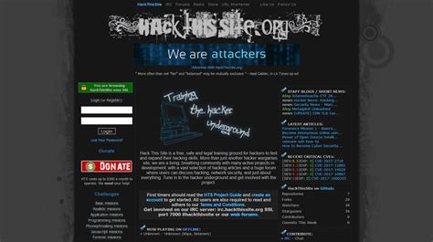 Learn Ethical Hacking In 2019 10 Best Hacking Websites