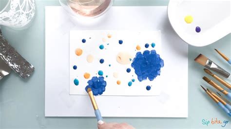 The night before the party i painted an example of what the girls could paint at the party. Abstract Art DIY Tutorial for Beginners (with acrylics ...