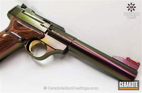 Custom Browning Buckmark Pistol Coated In Graphite Black By Web User