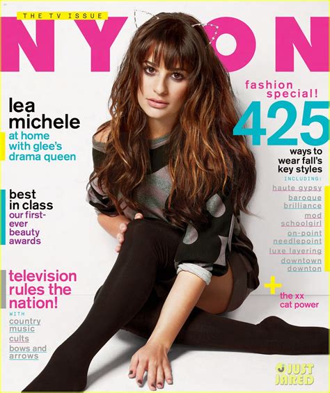 lea michele covers nylon magazine september 2012 photo 2705447 lea michele magazine photos