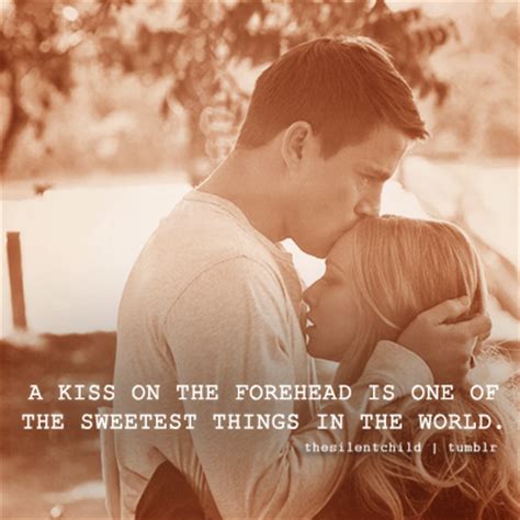 A forehead kiss is a sign of adoration and affection. Forehead kisses, they make me feel loved! :) | The Silent Child