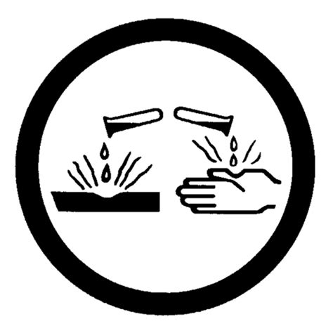 Tu as sûrement dû déjà entendre parler de l'acide chlorhydrique… BRADY Pictogramme SIMDUT - Corrosif SJ042 (09335 ...
