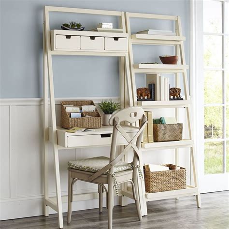 Our Ladder Style Desk Gives You Lots Of Work And Storage Space—four
