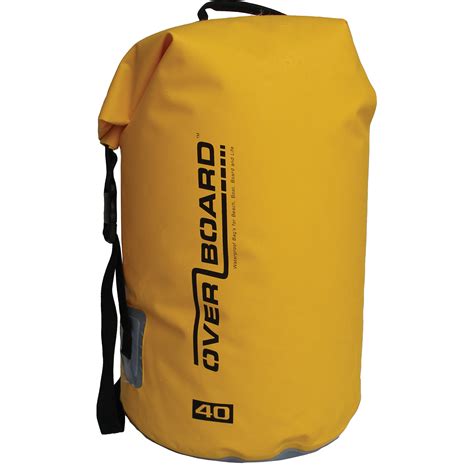 OverBoard Waterproof Dry Tube Bag (Yellow, 40L) OB1007Y B&H