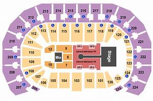 Intrust Bank Arena Seating Chart Valley Center