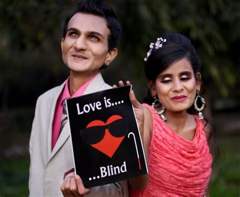 محبت اندھی ہوتی ہے نابینا انڈین جوڑے کے اندھے پیار کی کہانی Bbc News اردو