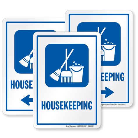 Housekeeping Signs Housekeeping Door Signs