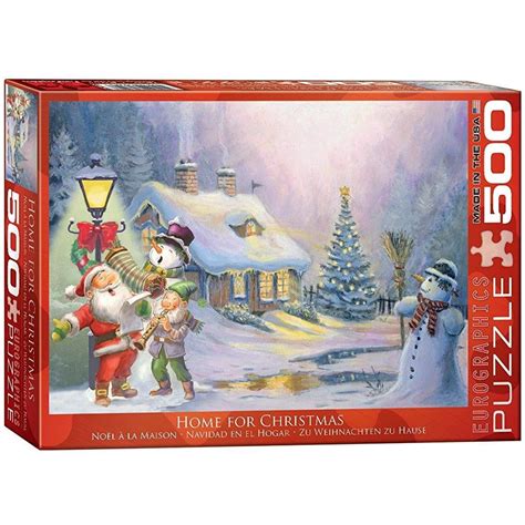 Eurographics Home For Christmas 500 Piece Puzzle