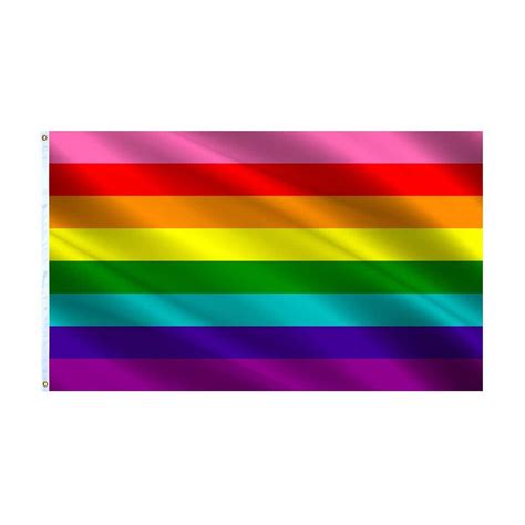 shop for gilbert baker 8 color pride flag at globe flags made with high quality materials your
