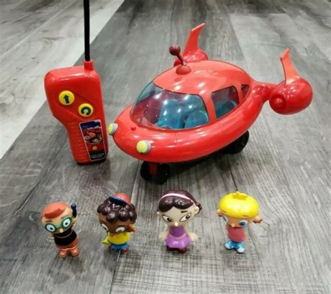 Disney Little Einsteins Pat Pat Red Rocket Rc And Remote Control W