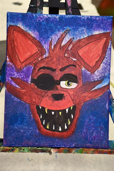 Foxy Five Nights At Freddys Paint Kit