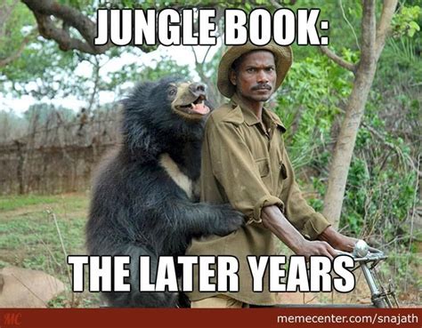 Pin By Seegeeartist On Funny Jungle Book Book Memes Books