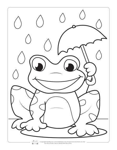 This 'frog valentines day coloring pages' is for individual and noncommercial use only, the copyright belongs to their respective creatures or owners. Spring Coloring Pages for Kids | Spring coloring pages ...