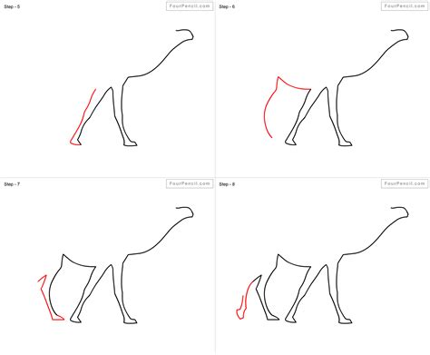 Sketch two long rectangular shapes for the front legs. Fpencil: How to draw camel for kids step by step