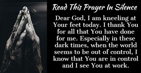Gods411 Blog Read This Prayer In Silence Gods411