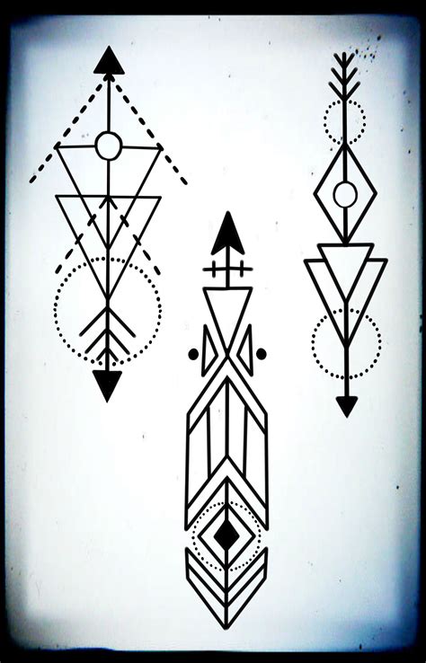 Geometric Tattoo Stencil Designs Design Talk