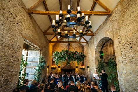 Stone Barn Cotswolds Wedding Snow Sunshine And Laughter