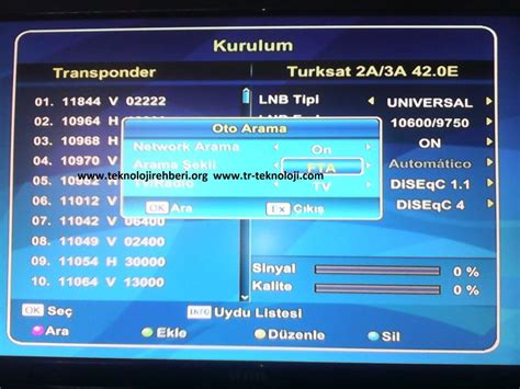 Lifemaxx Full HD Türksat 4A Kanal Ekleme Uydu Arama Kurulumu