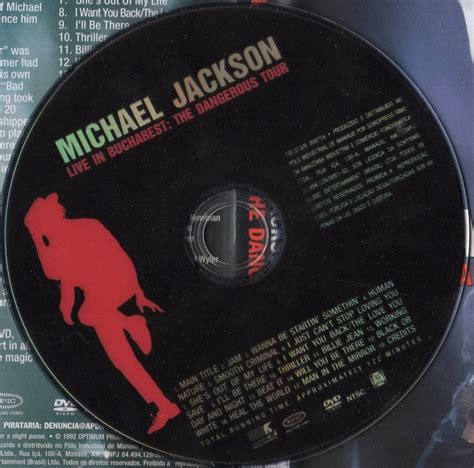 Dvd Michael Jackson Live In Bucharest Time Dangerous Tour R