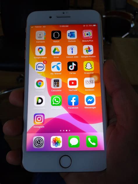 Iphone 8plus 64gb Gold Used Mobile Phone For Sale In Sindh
