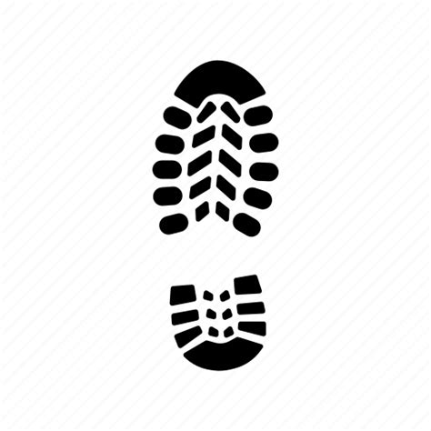Footprint Icons Left Print Shoe Icon