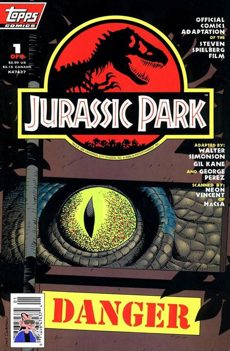 Jurassic Park 1993 1 Old Comic Books Jurassic Park Book Jurassic Park 1993