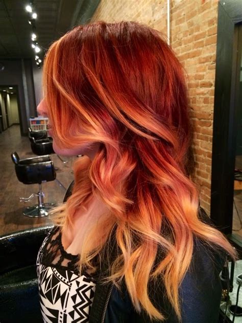 We believe in helping you find the product aliexpress carries many blonde and burgundy ombre related products, including 8 brazilian hair , hair weav , 1b human hair weave , 1 bundle. Image result for peach copper ombre hair | Bold hair color ...