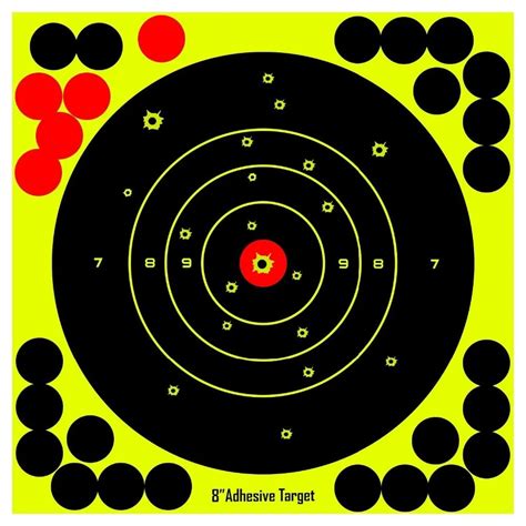 Printable Shooting Targets For Pistol Rifle Airgun Archery 8 Splatter